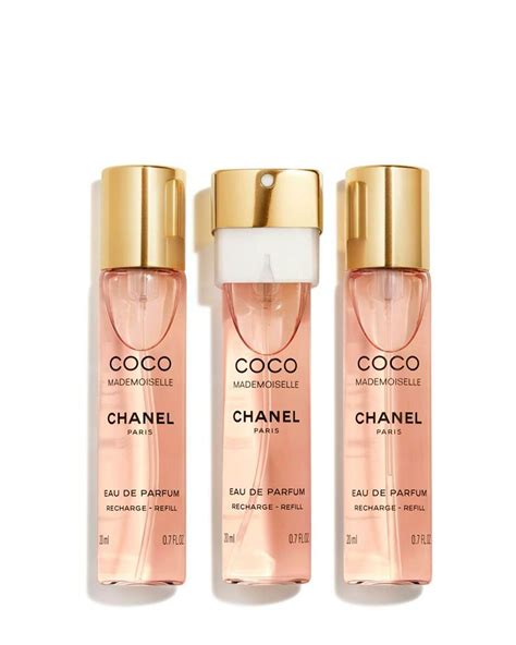 chanel coco mademoiselle eau de parfum twist and spray navulling